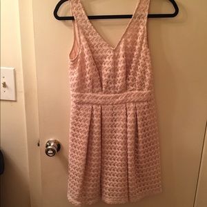 NWOT! BCBG Peach Lace Dress